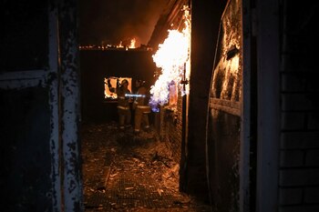 El lanzamiento de proyectiles contra