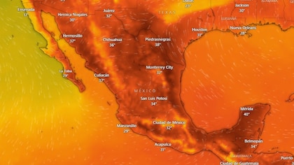 México ‘arde’ por la tercera ola de calor: estos 27 estados llegarán a 45 grados y más hoy 22 de mayo