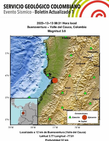 Sismo en el Valle del
