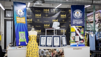 Tiene 10 años y se convirtió en la persona más joven en lanzar una colección textil