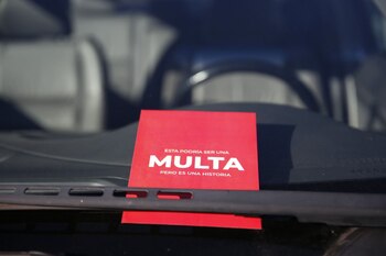 El folleteo que repartió la