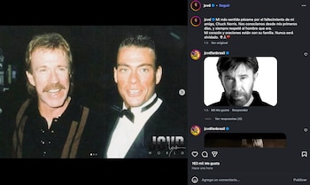 Chuck Norris y Jean-Claude Van