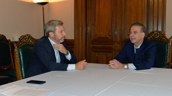 Rogelio Frigerio y Miguel Ángel