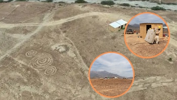 Patrimonio en peligro: invasores dañan el geoglifo Triple Espiral tras ocupar zona protegida de Quebrada Santo Domingo en Trujillo