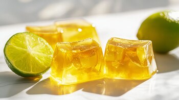 La gelatina está compuesta por