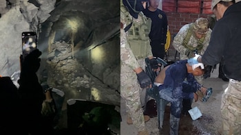 Cuatro militares resultan heridos durante rescate de rehenes en una bocamina de Pataz.(Foto composición: Infobae Perú/ X/@CCFFAA_PERU)