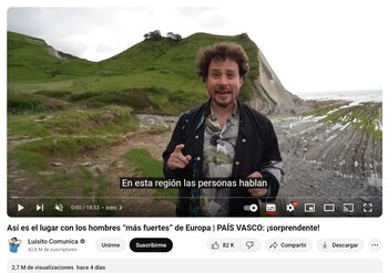 En su último video, Luisito
