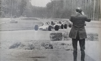 Reutemann llega primero a una