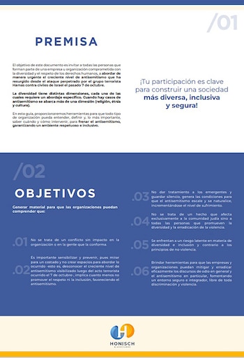 La premisa y los objetivos