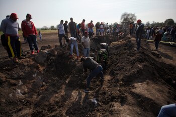 La xplosión en Tlahuelilpan ocurrió