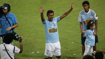 'Chorri' Palacios durante la 'Noche