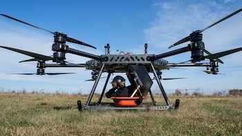 Ucrania desarrolló su primer dron aéreo para evacuar soldados heridos en la guerra con Rusia