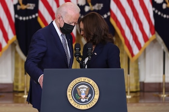 Joe Biden y Kamala Harris.(FOTO: