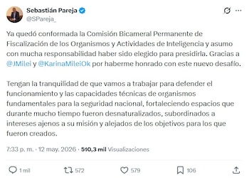 El oficialismo designa a un hombre de confianza de Karina Milei para liderar la supervisión de la inteligencia nacional