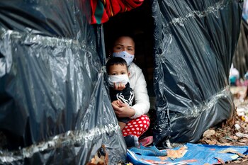 Venezolanos en Colombia (EFE/Mauricio Duenas