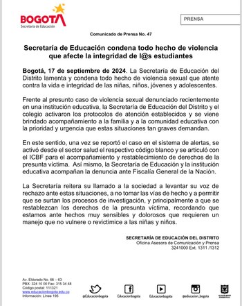 La menor habría sido sometida