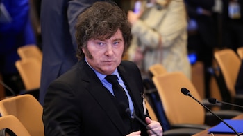 Javier Milei en Nueva York - sesión extraordinaria del Escudo de las Américas