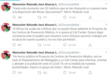 Los mensajes de Rolando Álvarez