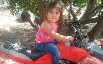 Mía Aguirre, la niña asesinada