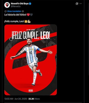 Cumple Messi