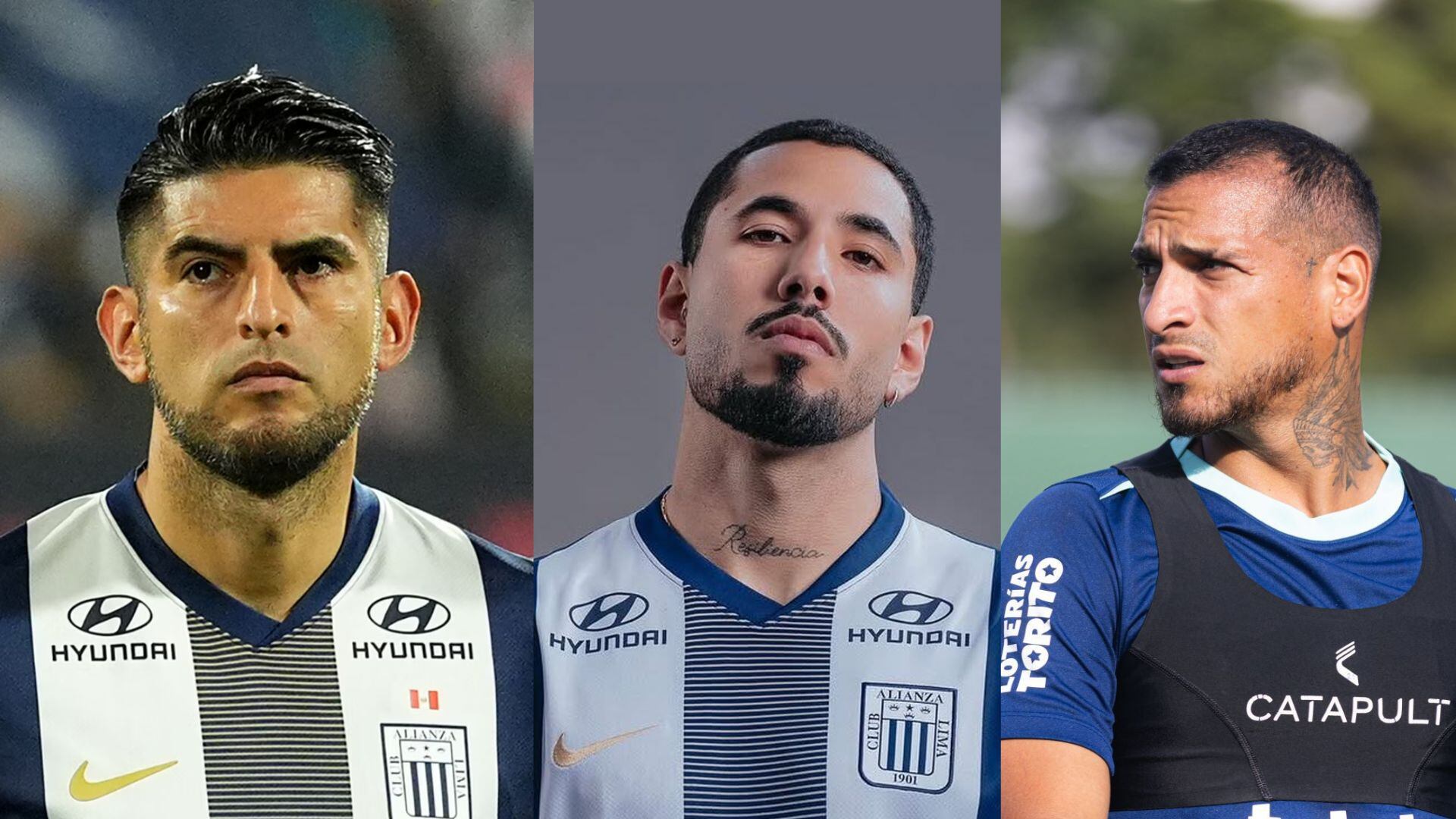 Jugadores de Alianza Lima acusados de violación sexual. | Fotocomposición