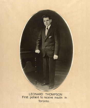 Leonard Thompson, el primer paciente