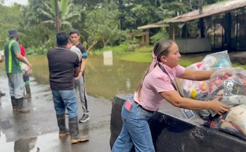 Cinco albergues permanecen habilitados para brindar atención a las personas que debieron salir de sus viviendas. Crédito: Cruz Roja