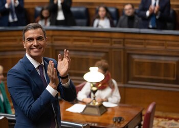 Pedro Sánchez, tras investido presidente