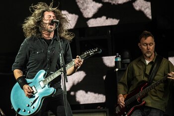 Dave Grohl informó al público