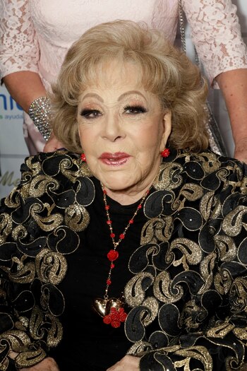 La actriz mexicana, Silvia Pinal,