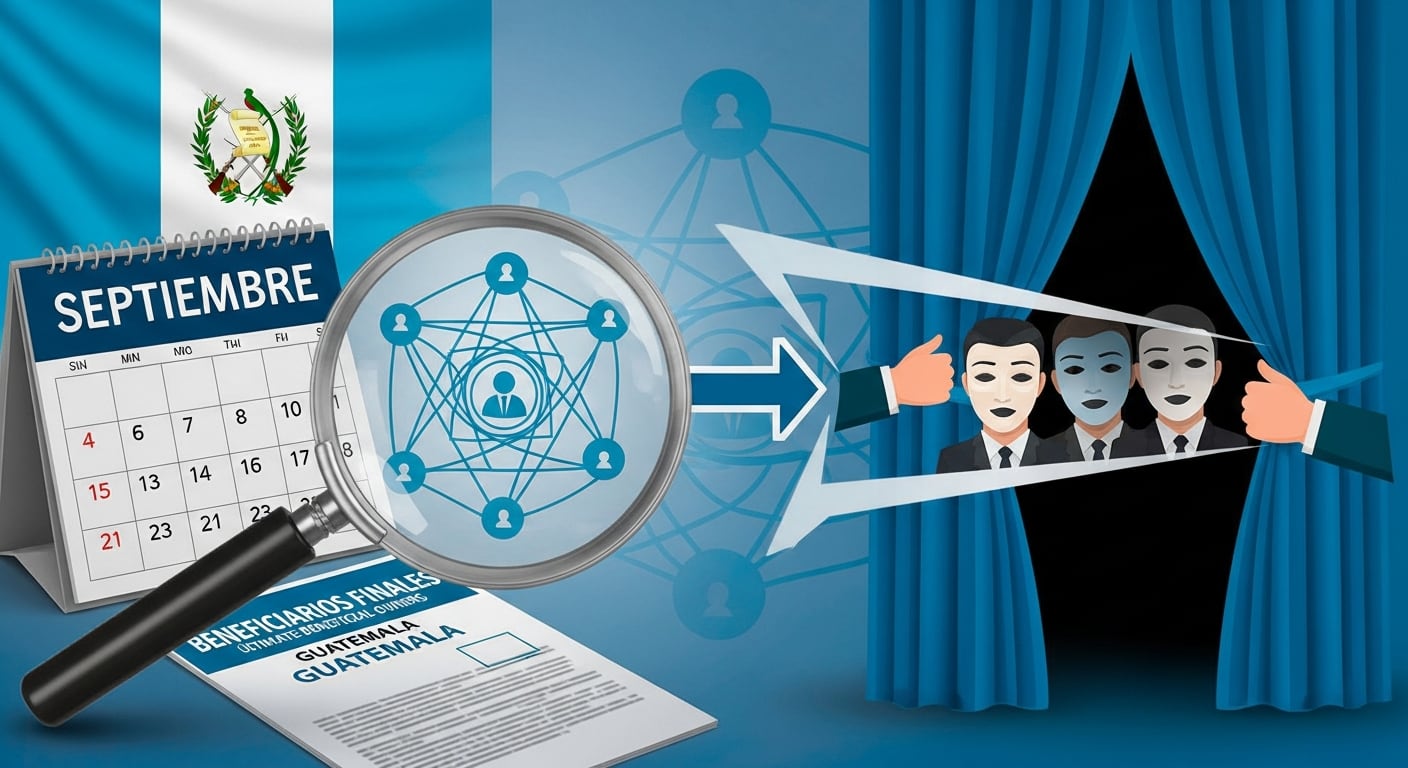 Las sociedades mercantiles en Guatemala tendrán hasta septiembre para identificar a sus accionistas y beneficiarios