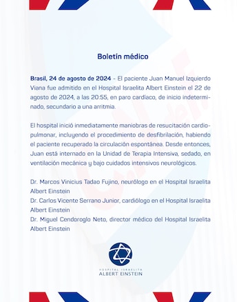 Nuevo Comunicado por Juan Izquierdo