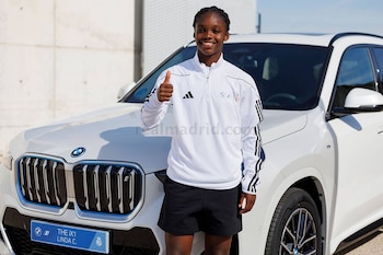 Linda Caicedo escogió el BMW