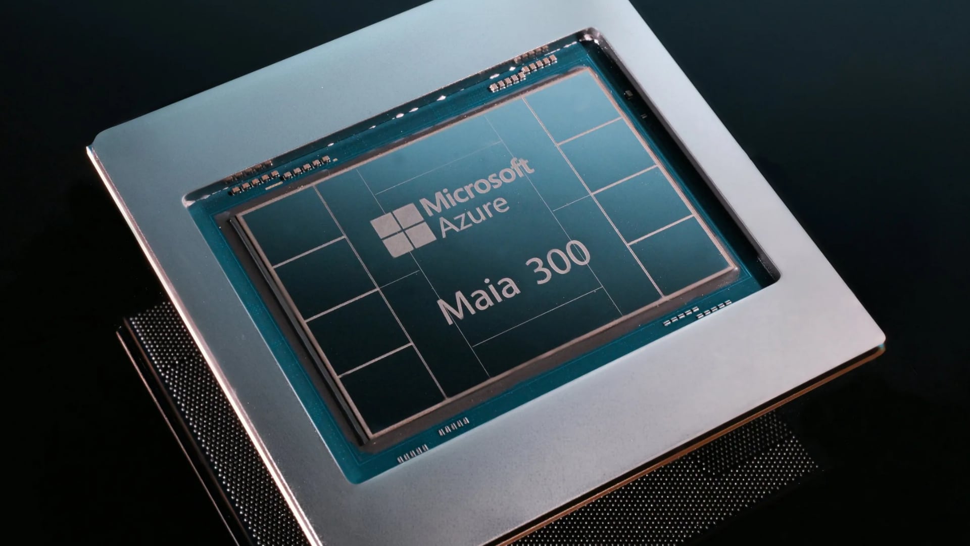 Maia 300 se concibe como un sistema donde memoria, computación y comunicaciones operan de forma coordinada, no como un procesador aislado.
(Microsoft)
