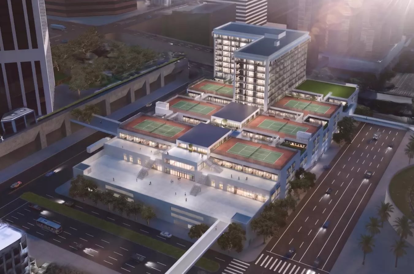 Los alquileres de Sky Castle comenzarán en USD 937 para apartamentos de un dormitorio, mientras que algunas unidades de dos y tres dormitorios costarán USD 1.100 y USD 1.300 al mes (Render/Ian Camarillo)
