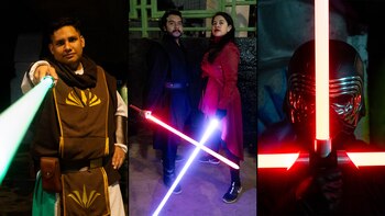 Con técnicas marciales reales y