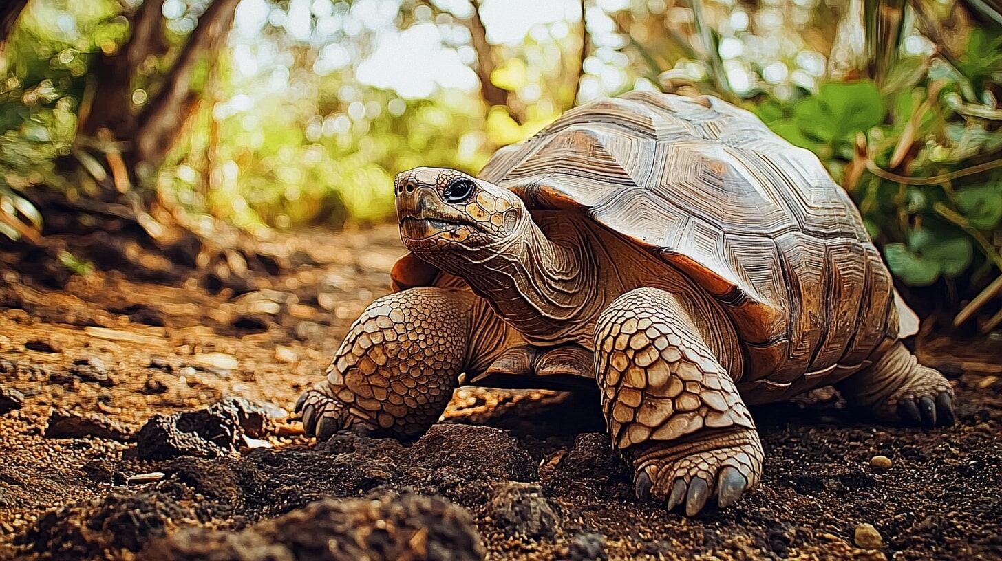 La parte superior de la cabeza de las tortugas presenta escamas formadas por tensiones mecánicas, sin intervención de genes asociados a placodas - (Imagen Ilustrativa Infobae)