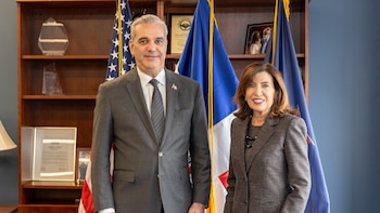 La gobernadora Kathy Hochul y el presidente Luis Abinader refuerzan la cooperación climática entre Nueva York y República Dominicana