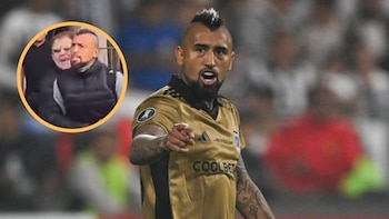 Arturo Vidal fue insultado por hincha y tuvo desaforada reacción previo al Alianza Lima vs Colo Colo por Copa Libertadores 2024.