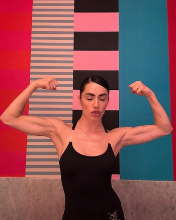 En clave humorística, Lali compartió