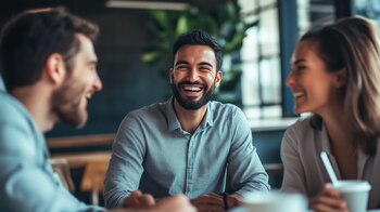 Personas riéndose. (AdobeStock)