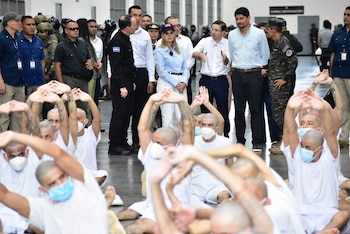 CECOT, Laura Fernández, Nayib Bukele,