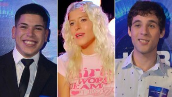 Thiago, Camila y Agustín son