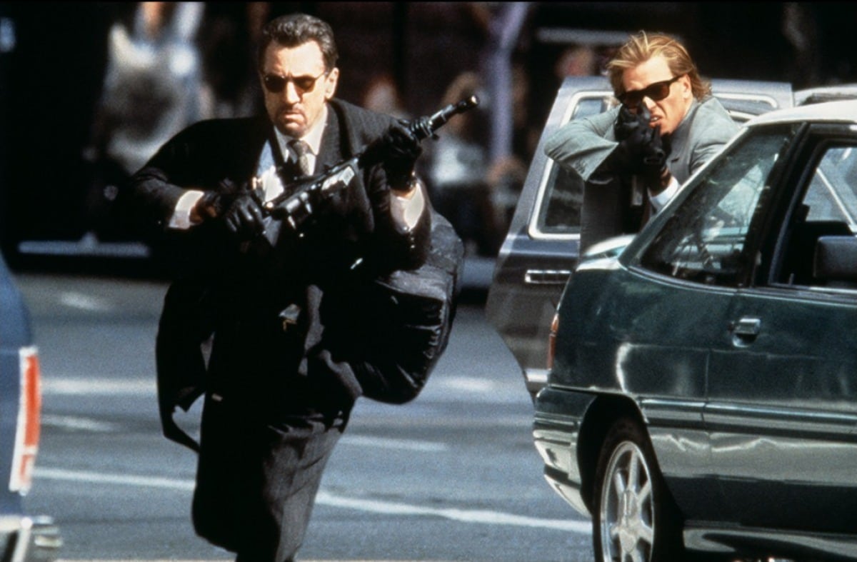 Robert De Niro y Val Kilmer en la película 'Heat', de Michael Mann