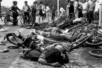 Protestas y masacre de la plaza de Tiananmén de 1989