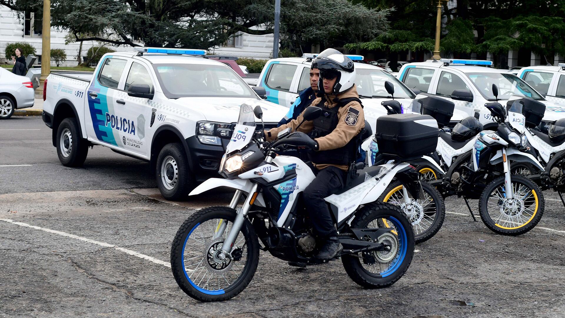 El objetivo del Fondo de Fortalecimiento de la Seguridad es equipar a la policía, realizar obras y financiar gastos de funcionamiento (Aglaplata)