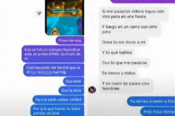Chat entre Jerson Reyes y