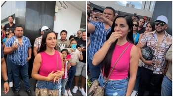 La mujer aceptó que su