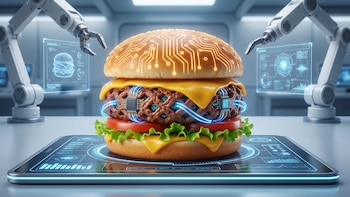 ¿La IA crea la hamburguesa perfecta?: así nacen las recetas que desafían lo imposible