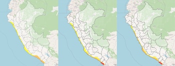 Costa norte del Perú llegará